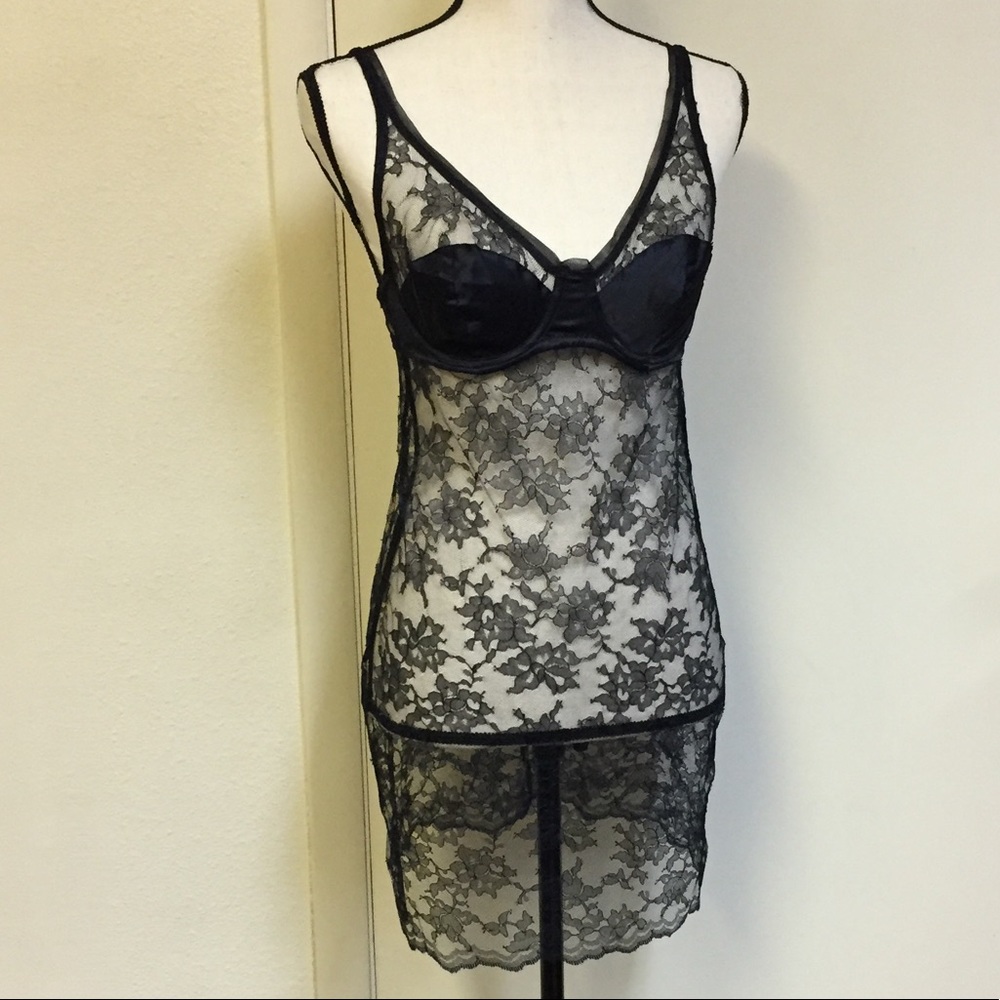 Victoria’s Secret VS Satin and Lace Chemise Vintage